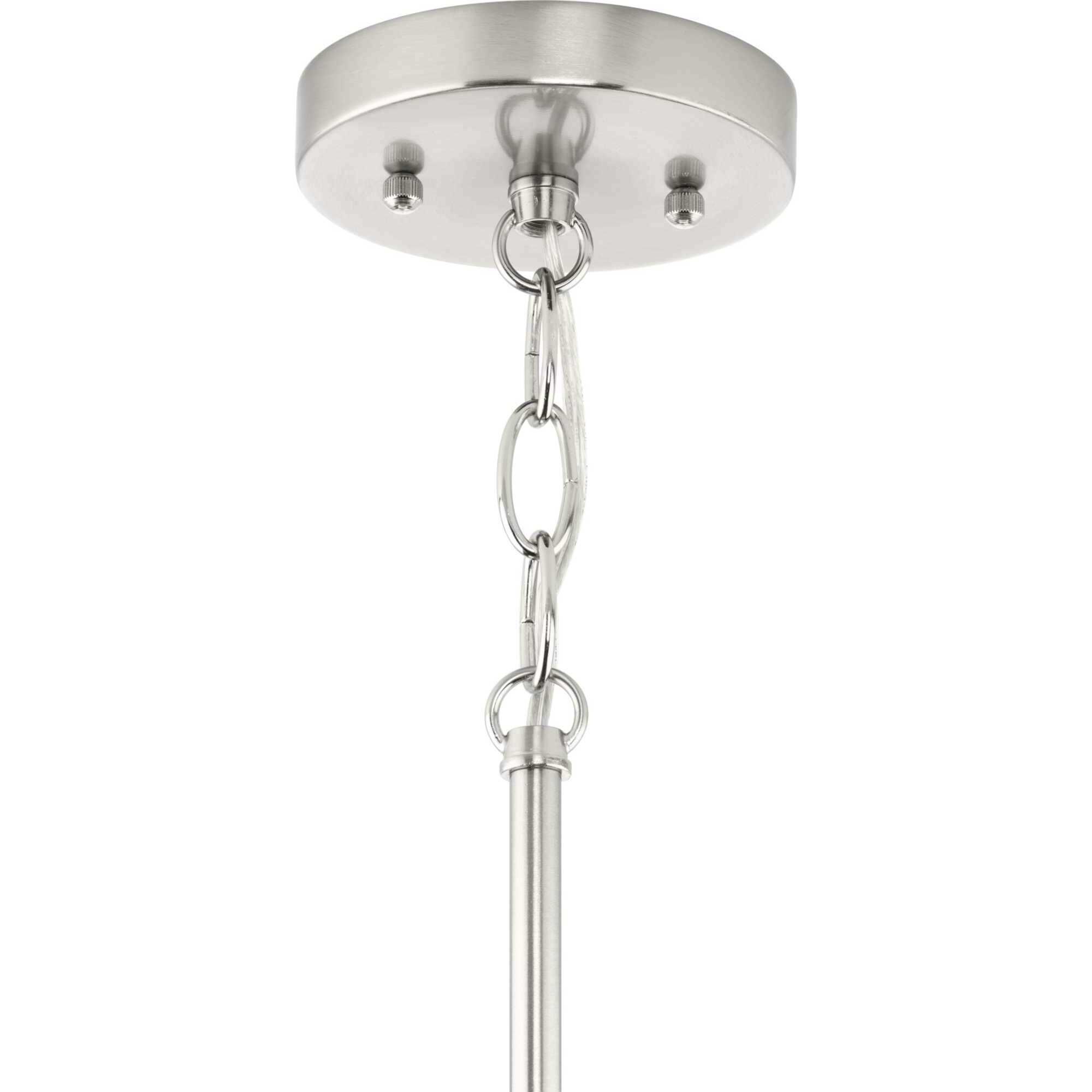 Hinton 1 Light 16 inch Brushed Nickel Pendant Ceiling Light