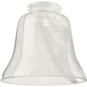 Signature Clear Seeded Fan Glass, Bell