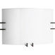 Compact Fluorescent Wall 2 Light 15 inch Urban Bronze ADA Wall Sconce Wall Light