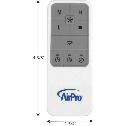 AirPro Unfinished Universal Ceiling Fan Remote Control