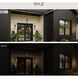 Ryle 1 Light 17 inch Matte Black Outdoor Wall Lantern