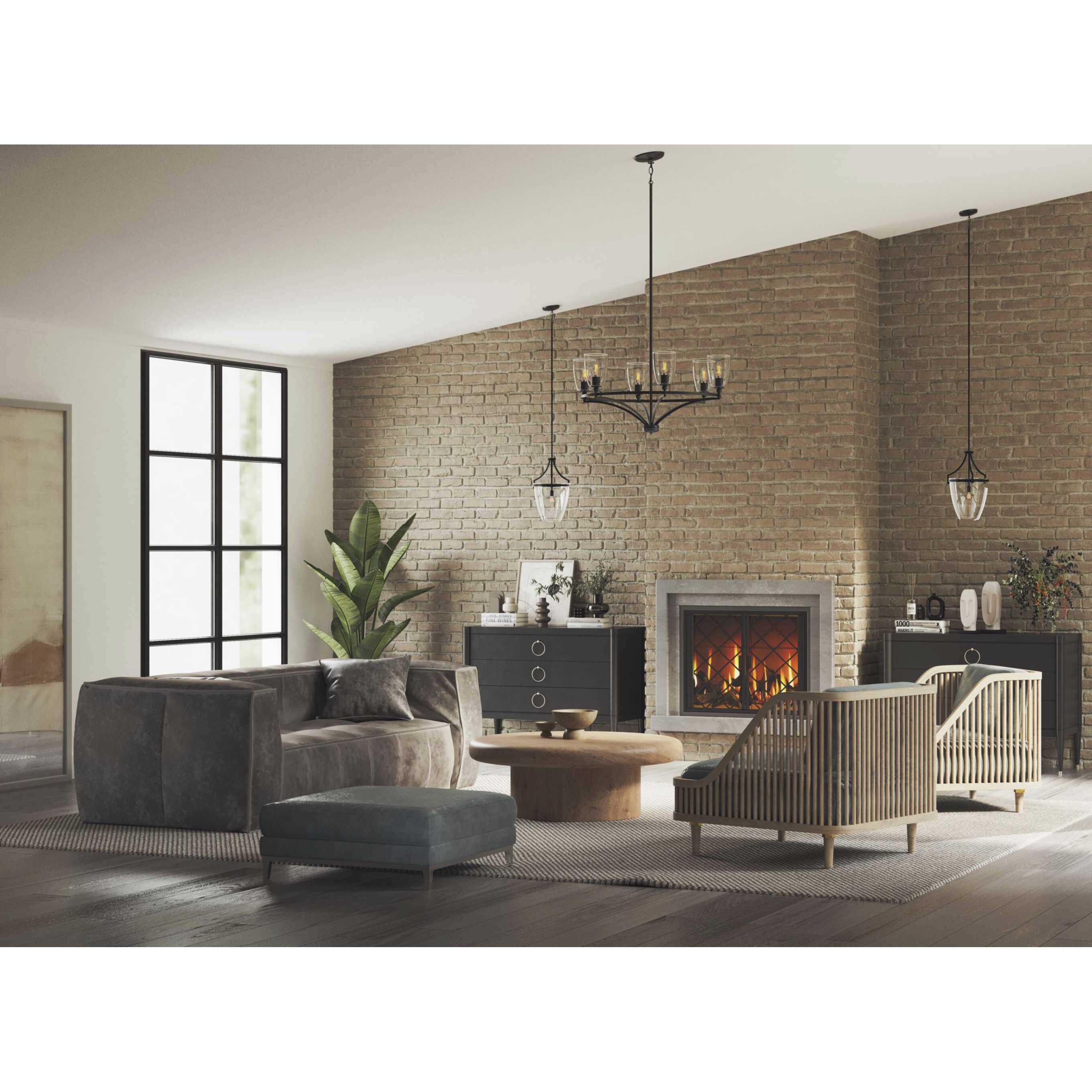 Parkhurst 1 Light 15 inch Matte Black Pendant Ceiling Light