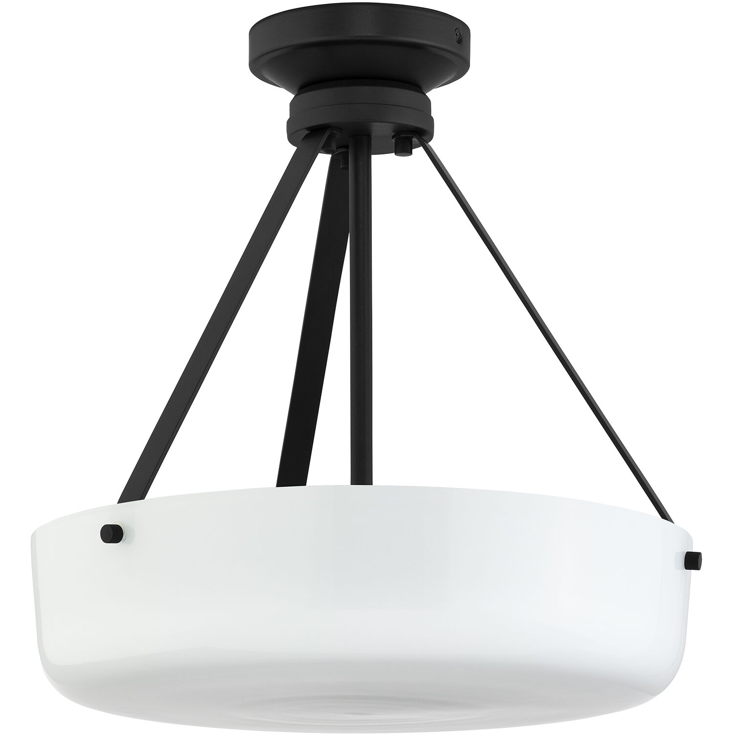 Lieon 3 Light 15.75 inch Black Convertible Pendant Ceiling Light