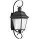 Andover 1 Light 34 inch Black Outdoor Wall Lantern, Extra Large, Design Series
