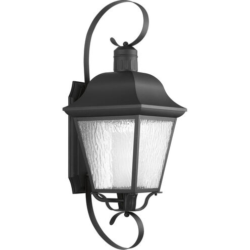 Andover 1 Light 34 inch Black Outdoor Wall Lantern, Extra Large, Design Series