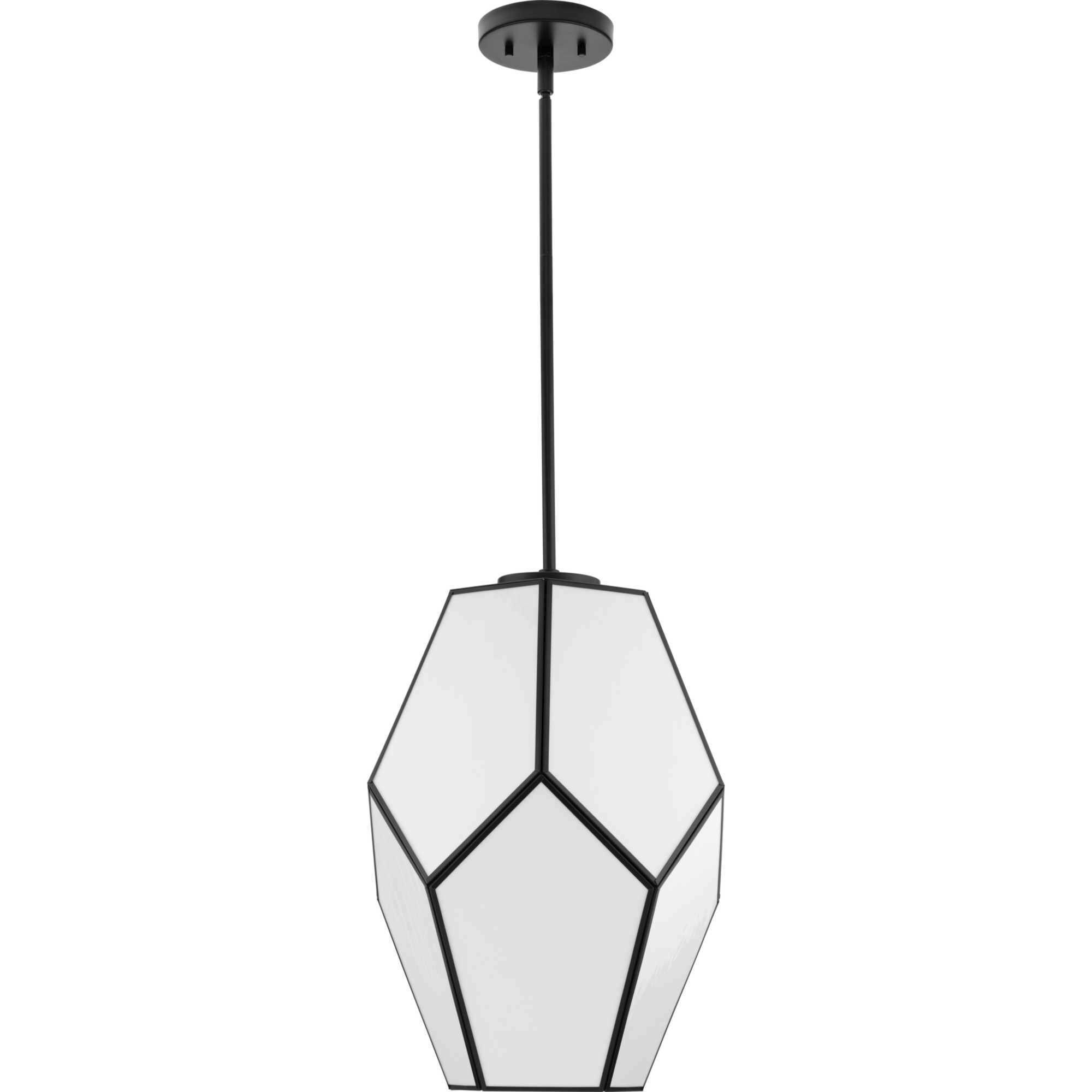 Latham 1 Light 14 inch Matte Black Pendant Ceiling Light