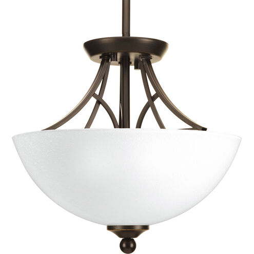 Prosper 2 Light 13 inch Antique Bronze Semi-Flush Convertible Ceiling Light