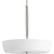Divot 4 Light 22 inch Brushed Nickel Hall & Foyer Ceiling Light