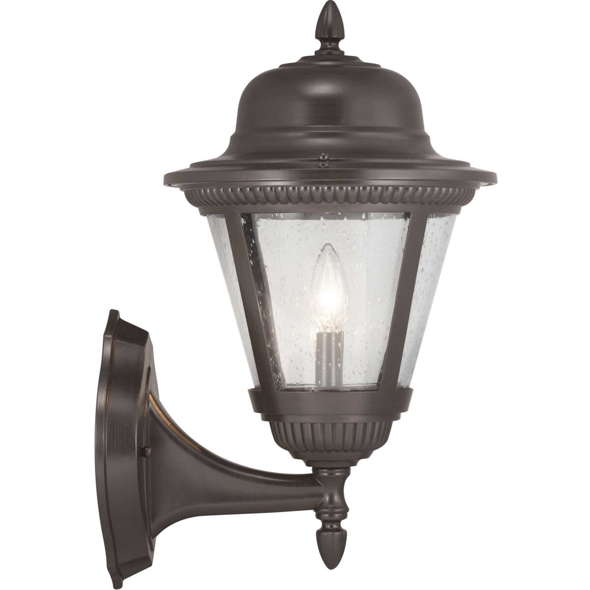 Westport Outdoor Wall Lantern in Antique Bronze, Medium