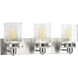 Calhoun 3 Light 22 inch Brushed Nickel Bath Vanity Wall Light