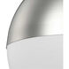 Globe LED LED Brushed Nickel Pendant Ceiling Light, Progress LED