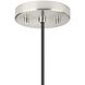 Markor 3 Light 18.12 inch Brushed Nickel/Matte Black/Vintage Brass Drum Pendant Ceiling Light