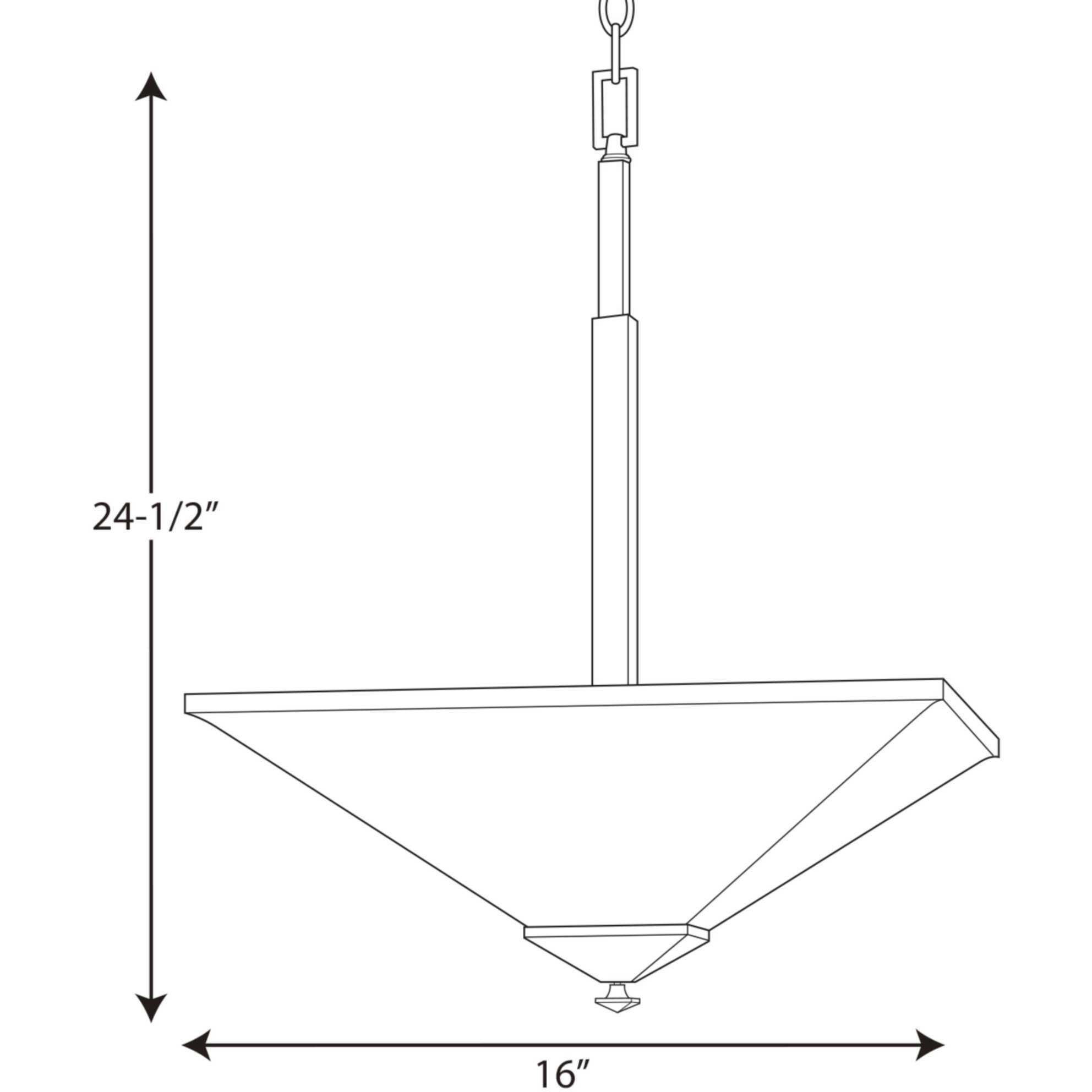 Clifton Heights 2 Light Brushed Nickel Pendant Ceiling Light