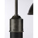 Englewood 1 Light 16 inch Antique Pewter Outdoor Post Lantern