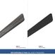 Trevina V 52 inch Matte Black with Matte Black/Distressed Ebony Blades Ceiling Fan