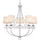 Gulliver 5 Light 26 inch Galvanized Chandelier Ceiling Light