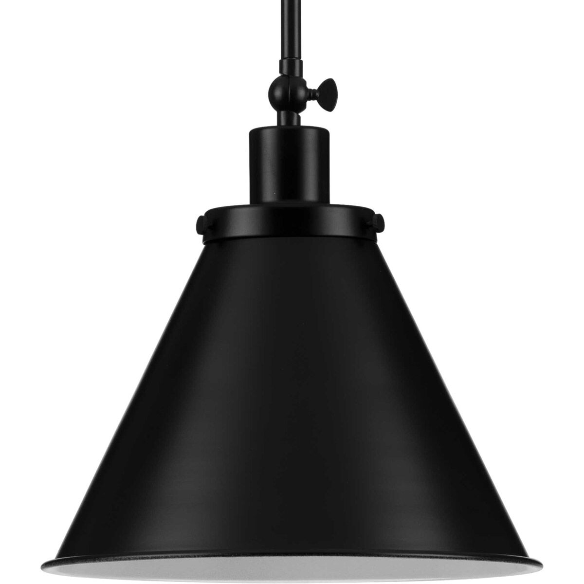 Matt black pendant light fitting cheap