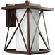 Scope 1 Light 15 inch Antique Bronze Outdoor Wall Lantern