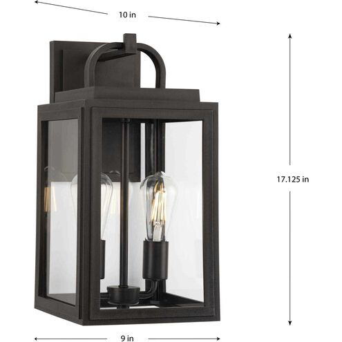 Grandbury Line Voltage 1-Light Black 4 in. x 4 in. Deck Post Light Post Lantern Grandbury Line Voltage 1-Light Black 4 in. x 4 in. Deck Post Light Post Lantern