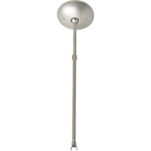 Alpha Trak 120 Brushed Nickel Pendant Kit with Power Feed Ceiling Light