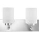 Merry 6 Light 48 inch Polished Chrome Bath Vanity Light Wall Light