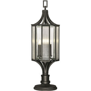 Bristol 3 Light 37.5 inch Black Outdoor Adjustable Pier/Post Mount