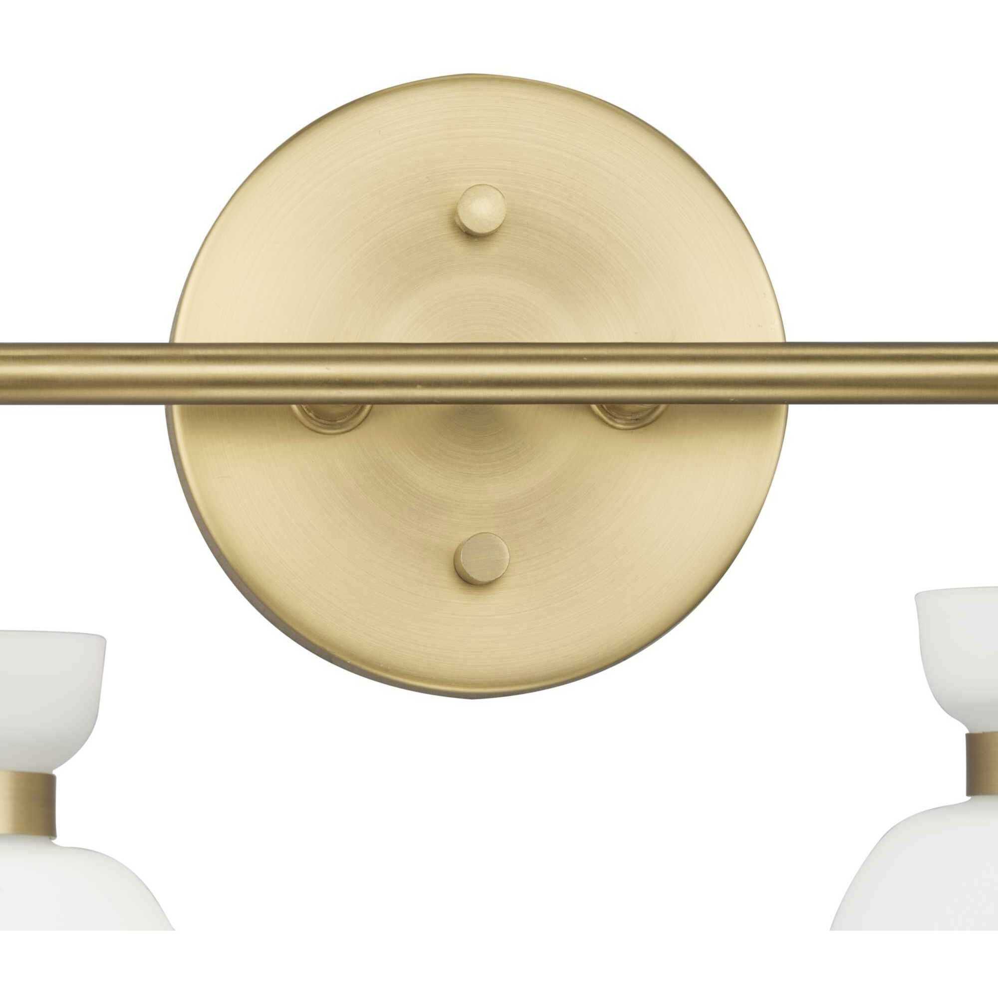 Lexie 2 Light 14 inch Brushed Gold Bathroom Vanity Light Wall Light