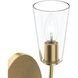 Jheni 1 Light 7 inch Brushed Gold Wall Sconce Wall Light