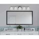 Bravo 5 Light 46.25 inch Brushed Nickel Bath Vanity Wall Light
