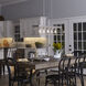 Briarwood 5 Light 38 inch Galvanized Linear Chandelier Ceiling Light