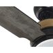 Shaffer II 56 inch Matte Black with Matte Black/Rustic Charcoal Blades Ceiling Fan, Progress LED