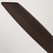 Billows 52 inch Antique Bronze with American Walnut/Cherry Blades Ceiling Fan, Progress LED