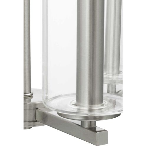 Vertex 4 Light 15 inch Brushed Nickel Foyer Light Ceiling Light