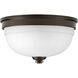 Topsail 2 Light 11 inch Antique Bronze Flush Mount Ceiling Light