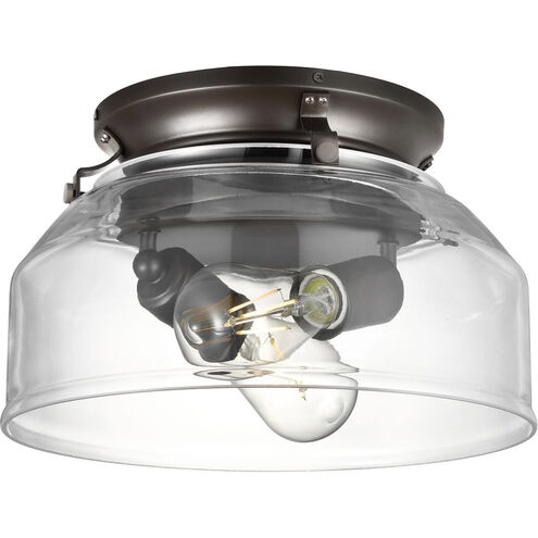 Springer 2 Light Incandescent Architectural Bronze Ceiling Fan Light Kit