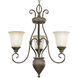 Maison Orleans 3 Light 22 inch Fieldstone Chandelier Ceiling Light