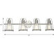 Conway 4 Light 33 inch Brushed Nickel Bath Vanity Wall Light