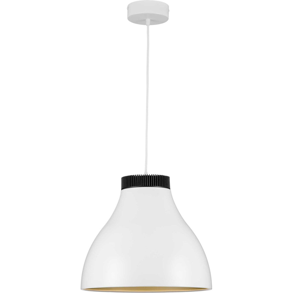 Radian LED LED 16 inch Satin White Pendant Ceiling Light, Progress LED