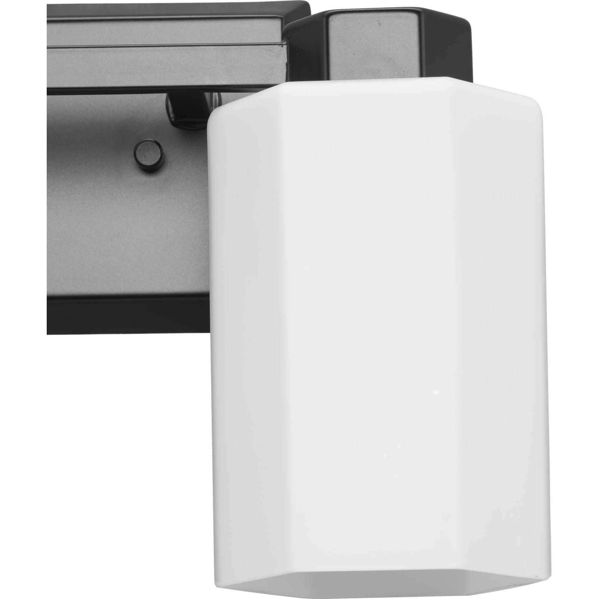 Estrada 4 Light 31.25 inch Matte Black Bathroom Vanity Light Wall Light