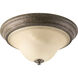 Spirit 2 Light 15 inch Pebbles Flush Mount Ceiling Light