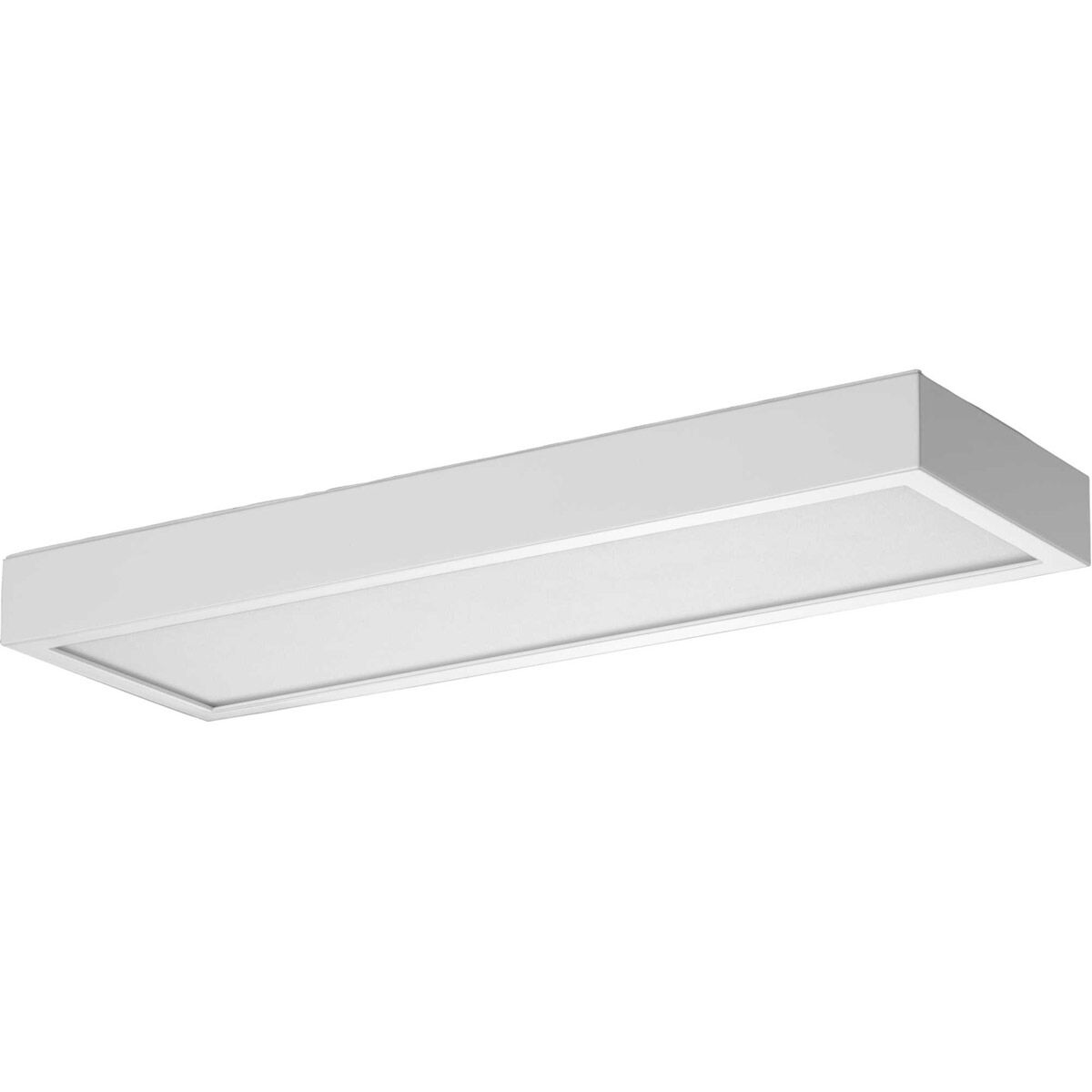 Everlume LED 15.98 inch Satin White Linear Bath Vanity Wall Light in Matte White, Progress LED