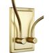 Bonita 2 Light 14 inch Satin Brass Wall Sconce Wall Light, Design Series
