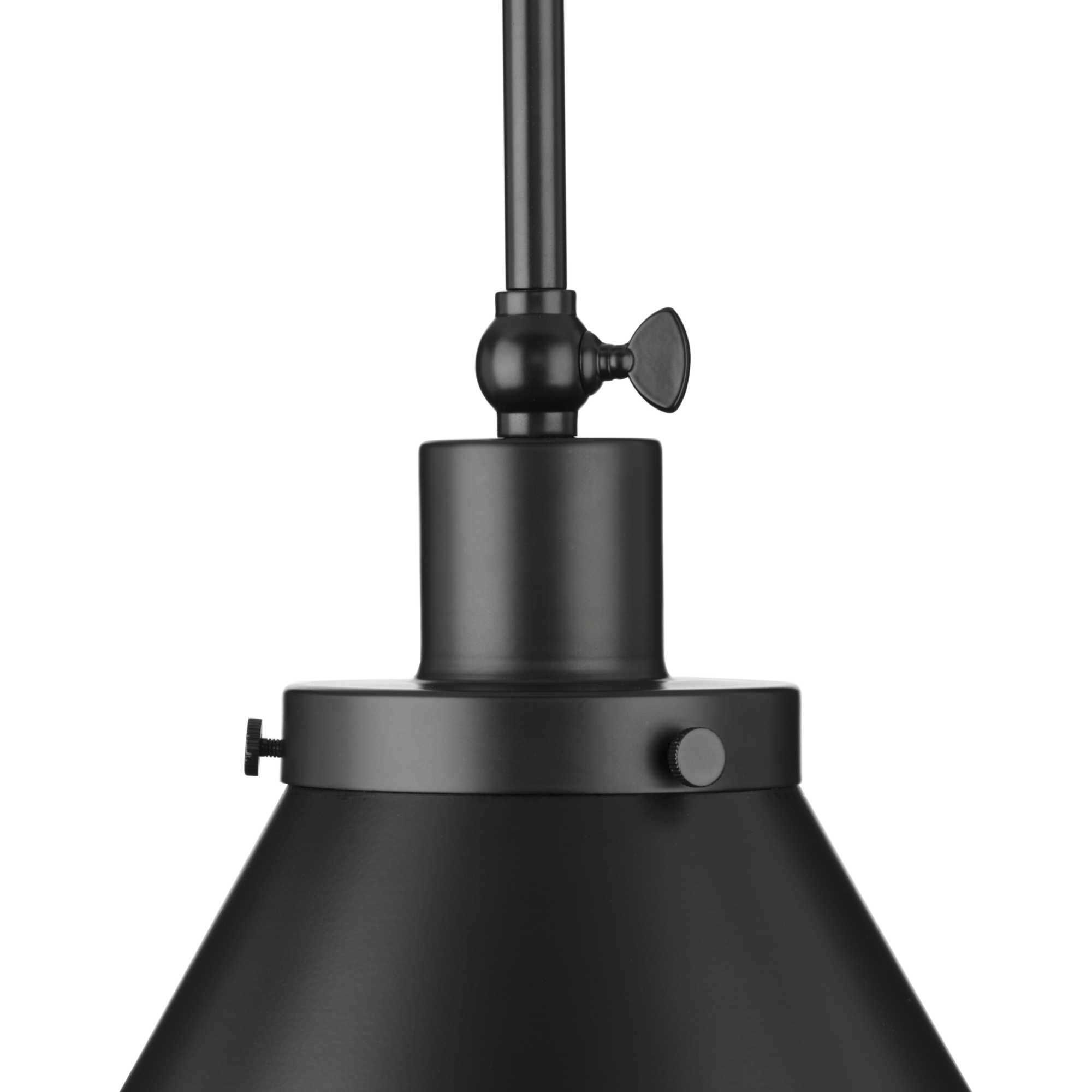 Hinton 1 Light 16 inch Matte Black Pendant Ceiling Light