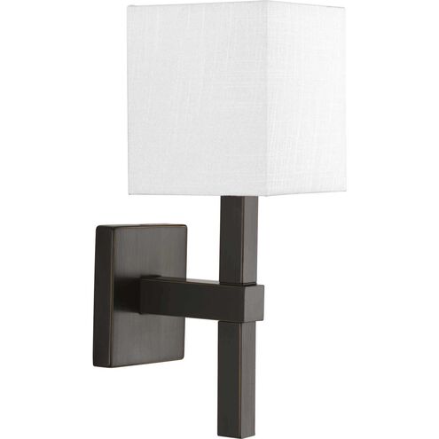 Metro 1 Light 6 inch Antique Bronze Wall Sconce Wall Light, Design Series