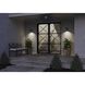 Cylinder Outdoor Wall Cylinder in Black, Standard Lamping