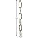 Accessory Chain Polished Nickel Chain