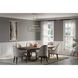 Parkhurst 6 Light 42 inch Brushed Nickel Linear Chandelier Ceiling Light