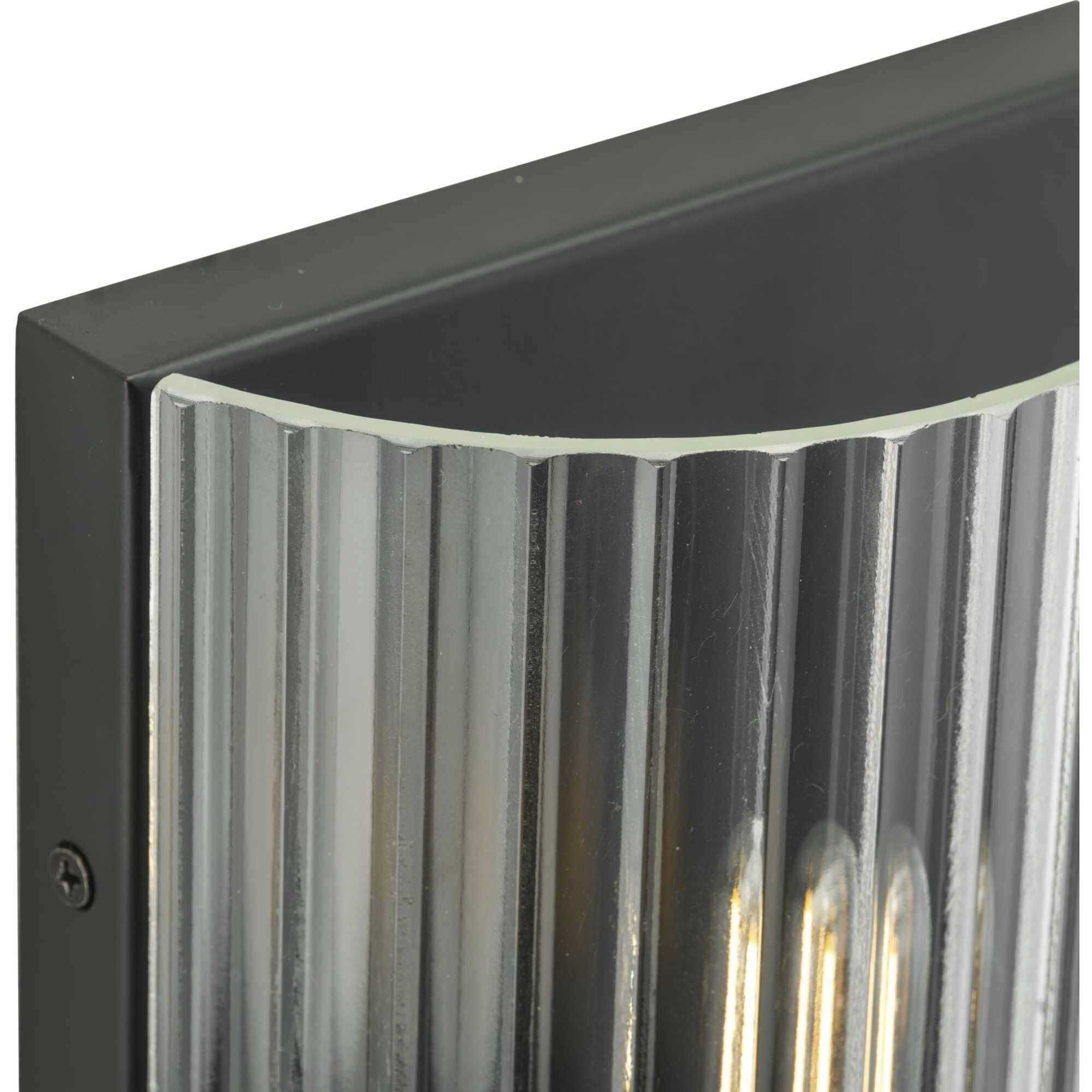 Seville 2 Light 3 inch Matte Black ADA Wall Sconce Wall Light, Design Series