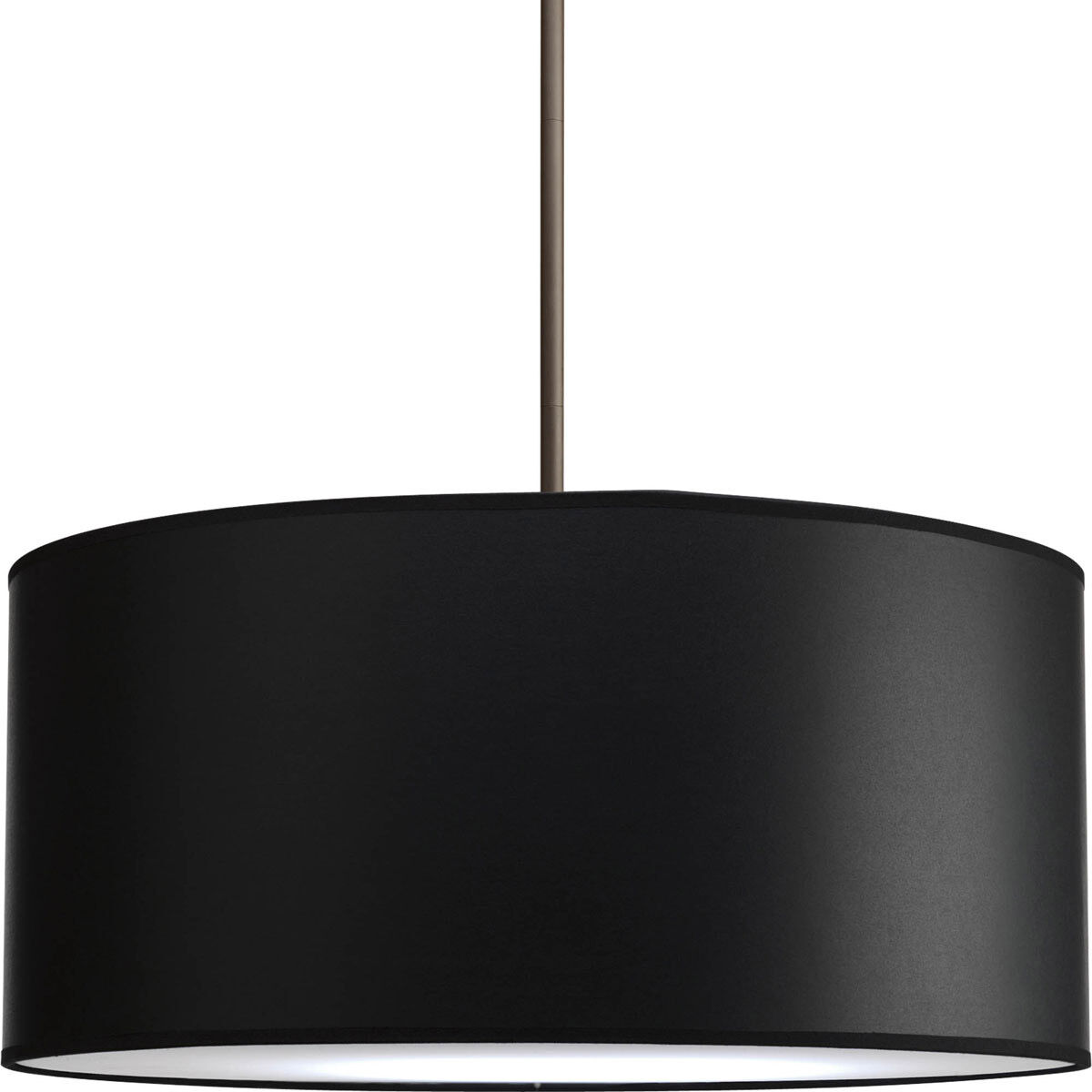 Markor 22 inch Black Parchment Pendant Ceiling Light