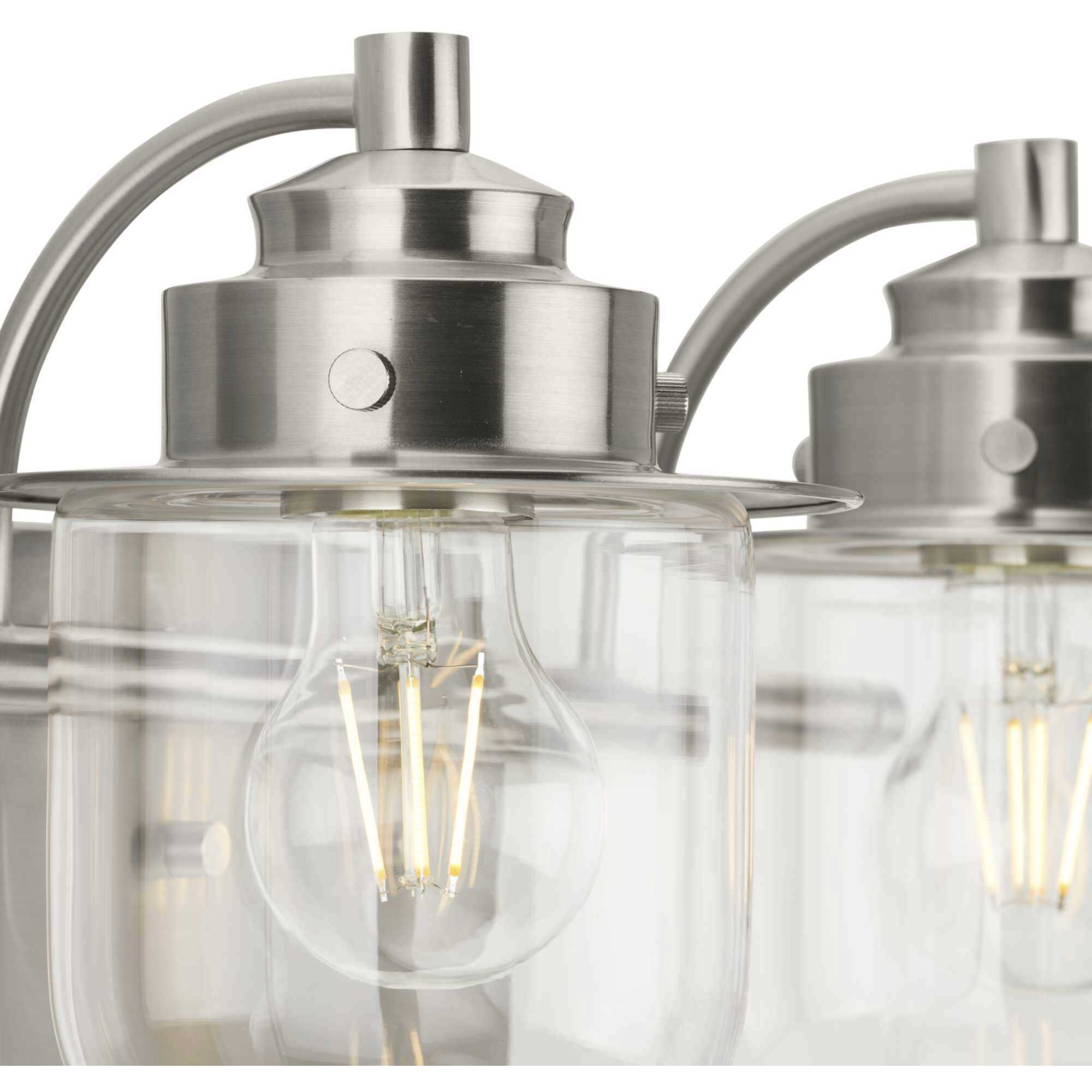 Northlake 3 Light 24 inch Brushed Nickel Bath Light Wall Light